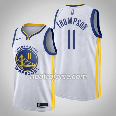 Män Golden State Warriors Tröja Klay Thompson 11 2019-20 Nike Association Edition Swingman